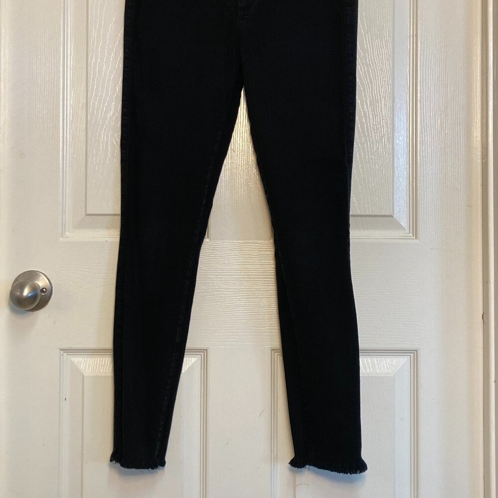 Women's jeans by Paige black sze 27 - Picture 2 of 4